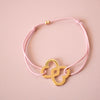 Bracelet HÉRACLÈS rose doré