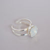 Bague Célestine | Cristal nacre