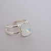 Bague Célestine | Cristal nacre