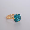 Bague ARIANE | Cristal bleu océan