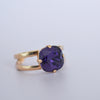 Bague CÉLESTINE | Cristal Améthyste