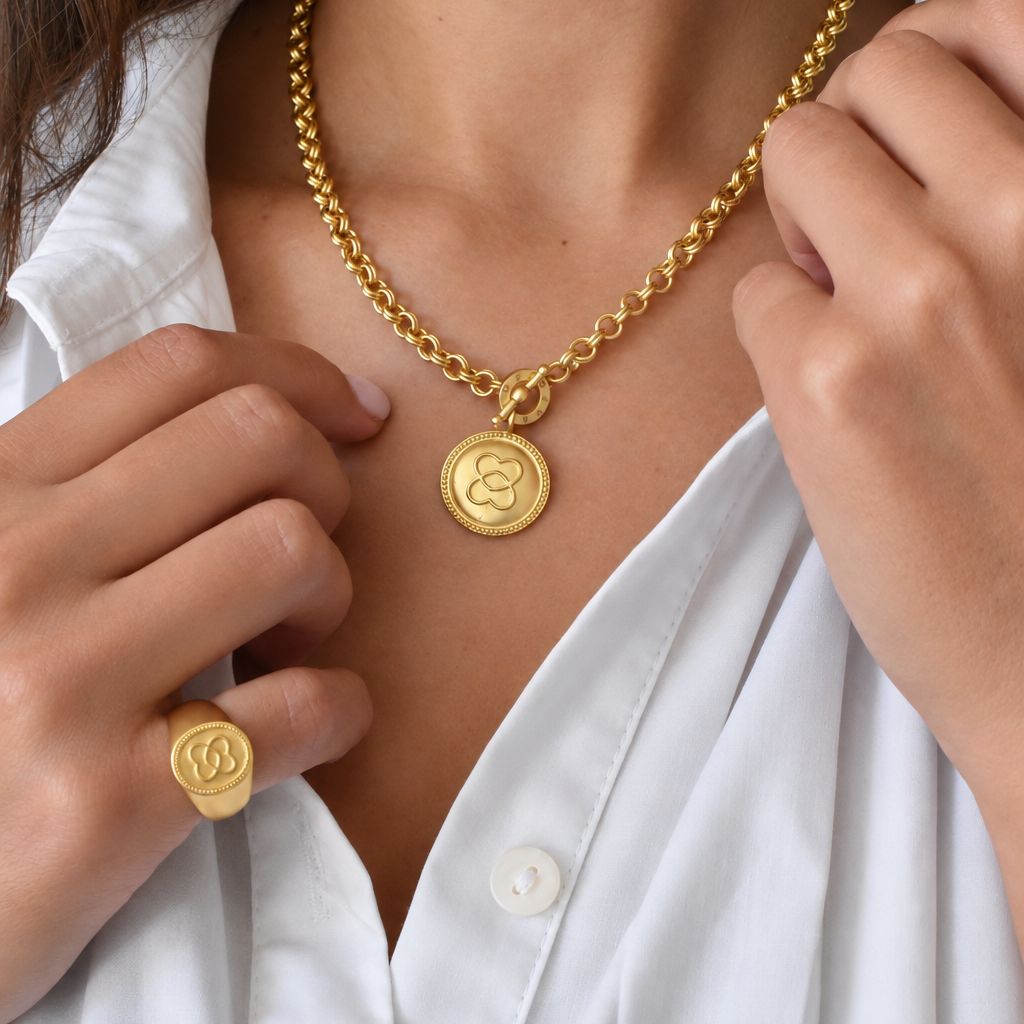 Collier Médaillon