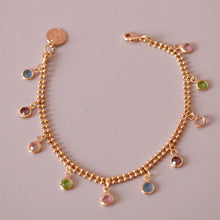  Bracelet pierres pampille