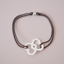  Bracelet Héraclès Marron argenté