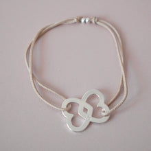  Bracelet Héraclès beige argenté