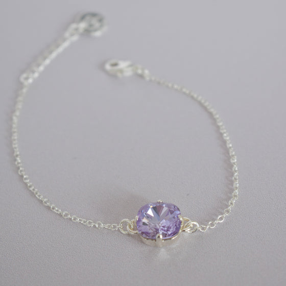 Bracelet OPALE | Cristal Violet