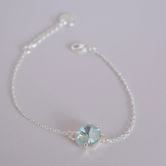 Bracelet OPALE | Cristal Azur