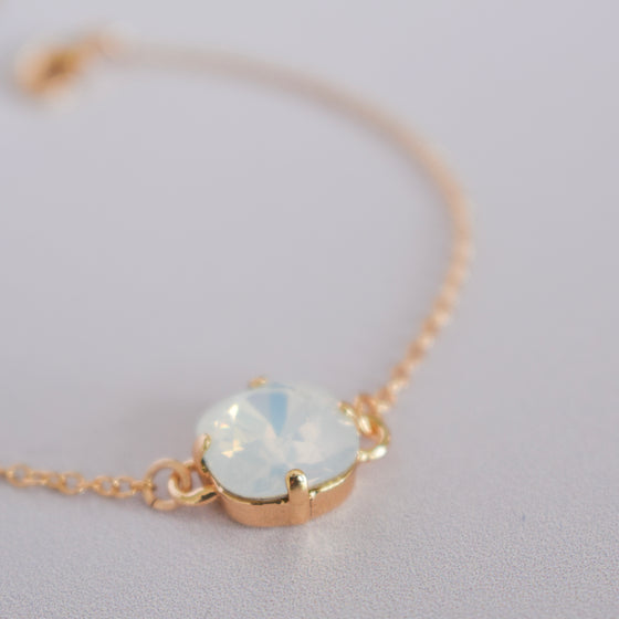 Bracelet OPALE | Cristal nacre