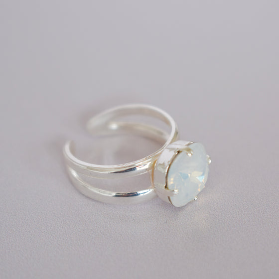 Bague Célestine | Cristal nacre