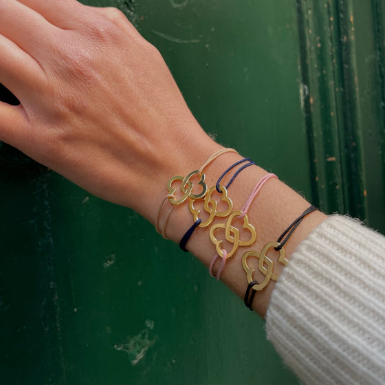 Bracelet HÉRACLÈS rose doré